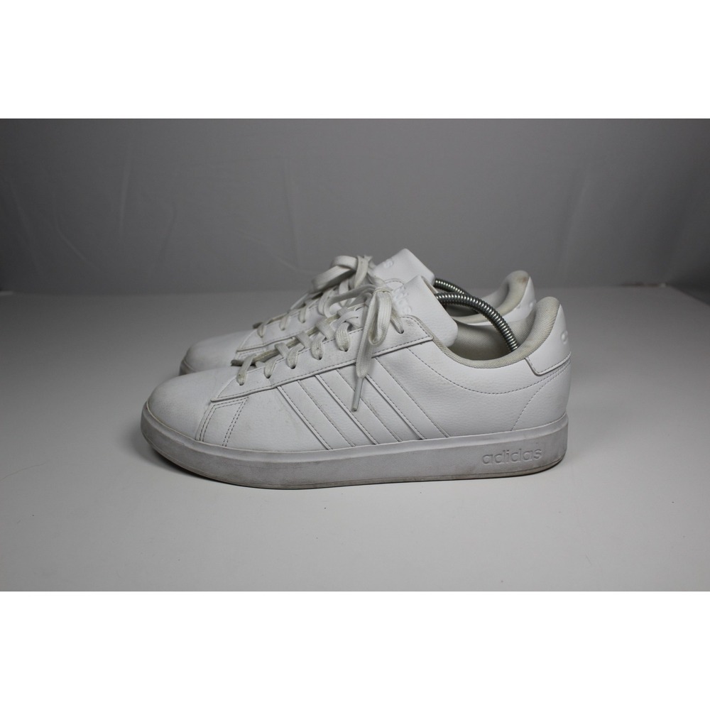 Adidas Grand Court 2.0 28Y003 Mens US 11.5 Athletic Shoes White Leather Sneakers